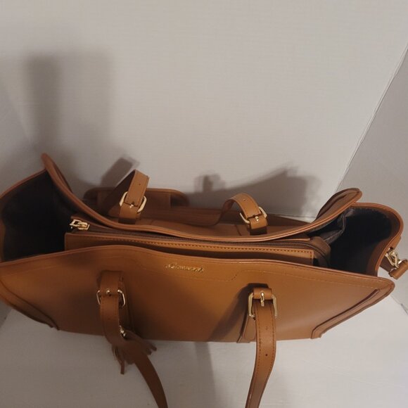 Lovelook Laptop Bag for Women Lightweight PU Laptop Tote Bag, Large Capacity... - Picture 8 of 10